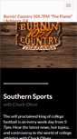 Mobile Screenshot of burnincountryradio.com